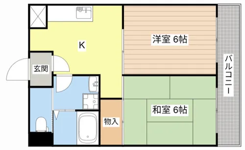 バローゼ7【510号室】の間取り