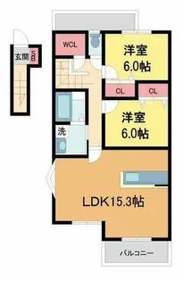 i CUBE Premier(アイキューブプレミア)【2階】の間取り