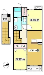 ライグッドⅡ【2階】の間取り