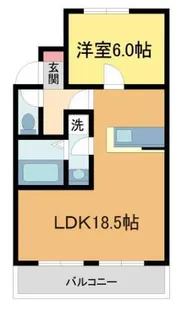 すみれハイツI【2階】の間取り