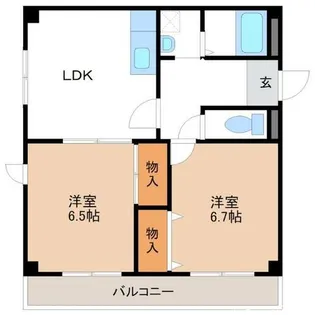 マーベラスハイツ【3階】の間取り
