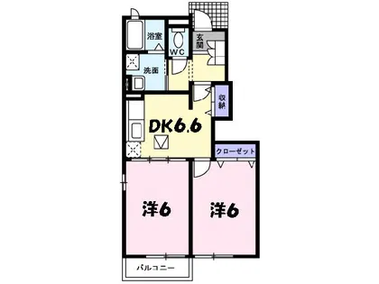 ファインレジデンス1番館【1階】の間取り