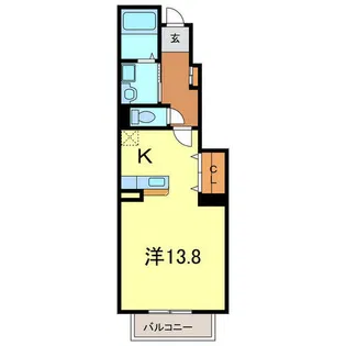 ルミエールⅠ【1階】の間取り