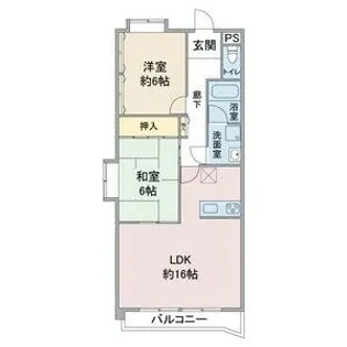 愛知県名古屋市天白区元植田1丁目【アパート】の間取り