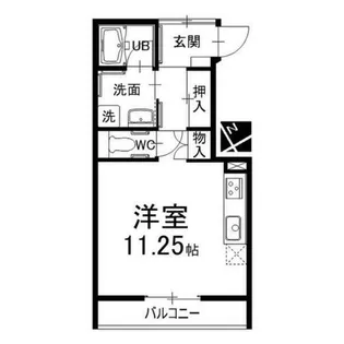 中舛竹田荘【2階】の間取り