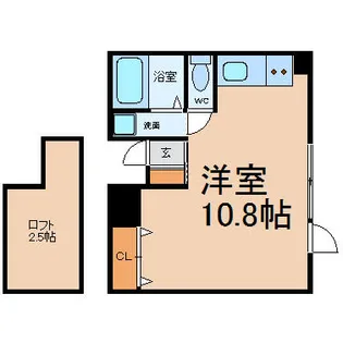 e池下【4階】の間取り