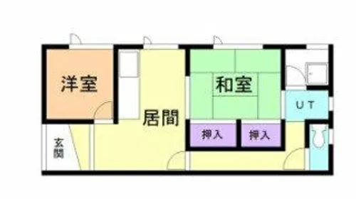 鈴木アパート(日の出町3丁目)【201号室】の間取り