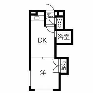 DEVEX382【4階】の間取り