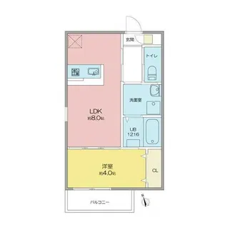 仮称)Alvio東栄町【1階】の間取り