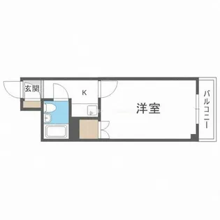 シャンクレール塚本【5階】の間取り