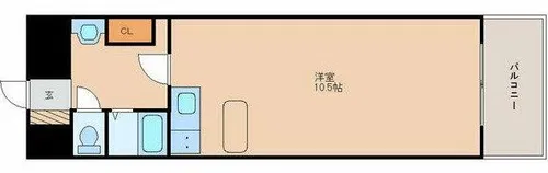 安部山公園センチュリー21壱番館【203号室】の間取り