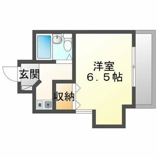 サンビレッジ塩屋【1階】の間取り