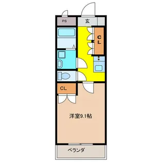 マイルド【1階】の間取り