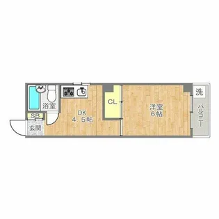 エクセル東大門【5階】の間取り