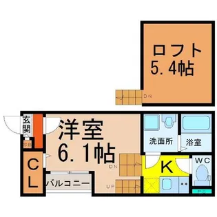 ネスト大曽根【2階】の間取り