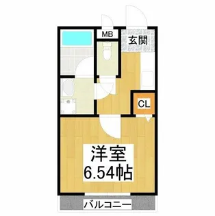 COZY HOUSE, GUMINOKI【2階】の間取り