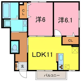 グランクラス【1階】の間取り