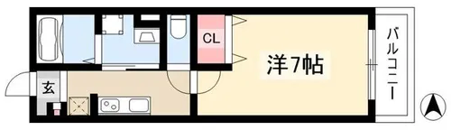 ブランメゾン吹上【2階】の間取り