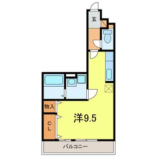 パークハイム C棟【3階】の間取り