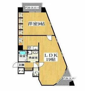 ザ・リージェント【1階】の間取り