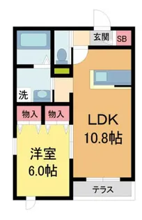 アンティーム桜【1階】の間取り
