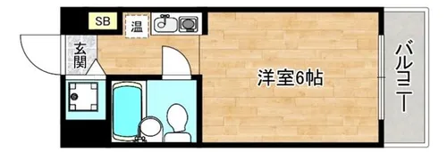 アクティブ城東【3階】の間取り