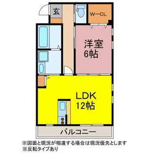 Villa Udagawa【2階】の間取り