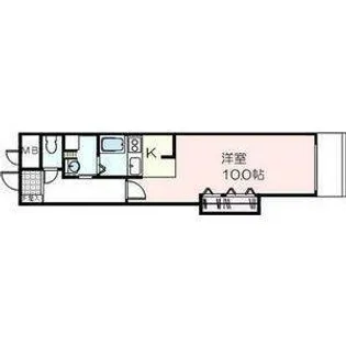 パルタマレ神宮【6階】の間取り