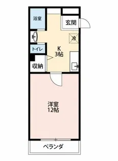 PaletteT2【4階】の間取り