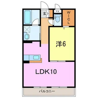 コンフォールメゾン東栄【2階】の間取り