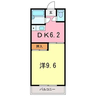 ベル寿【4階】の間取り