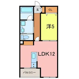 ダンフォートin東栄町【3階】の間取り