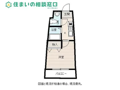 愛知県額田郡幸田町大字坂崎字西長根【マンション】の間取り