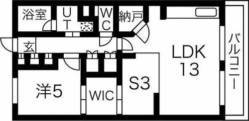 ローレルアイ上前津【14階】の間取り