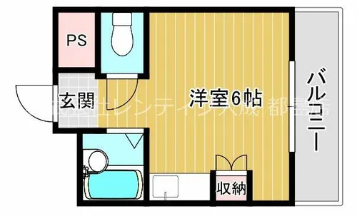 マンションSumus【10階】の間取り