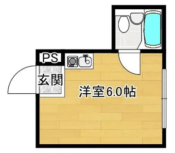 カムネス経大前【5階】の間取り