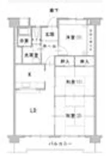 シティファミリーみなと【3階】の間取り