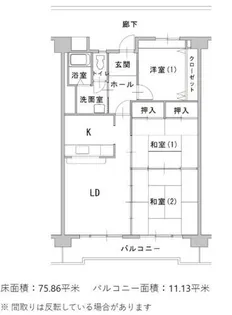 シティファミリーみなと【3階】の間取り