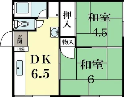 なぐさハウス【2階】の間取り