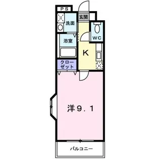 グレース離宮【3階】の間取り
