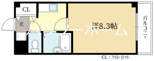 ブランベージュ桂【2階】の間取り