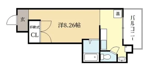 アルディア巨椋 B棟【501号室】の間取り