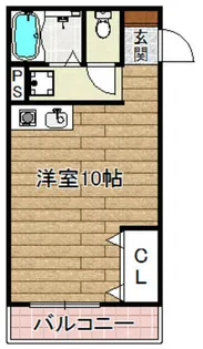 マンションプロス【303号室】の間取り