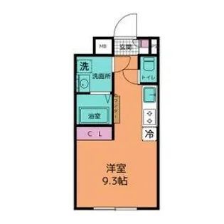 グランイニシオ徳川【2階】の間取り