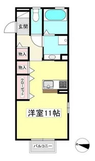 結あい【2階】の間取り