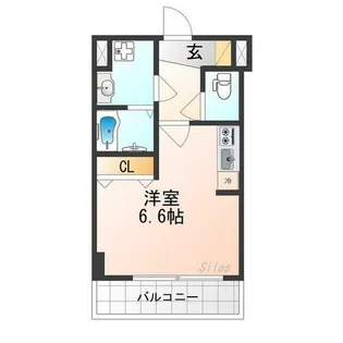 アドバンス京都レイズ【4階】の間取り