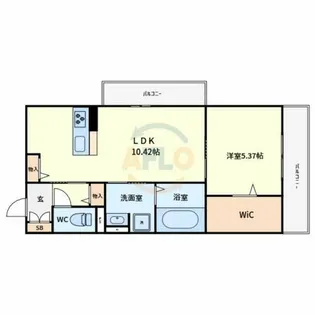 Sinfaria YUZATO B棟【2階】の間取り