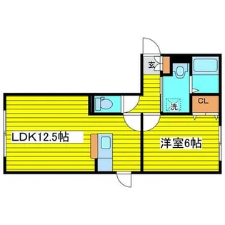 北海道札幌市東区北二十七条東9丁目【アパート】の間取り
