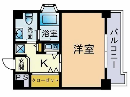 ファミリオン御所【4階】の間取り