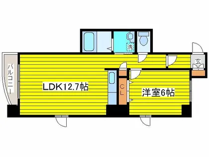 北海道札幌市東区北七条東3丁目【マンション】の間取り